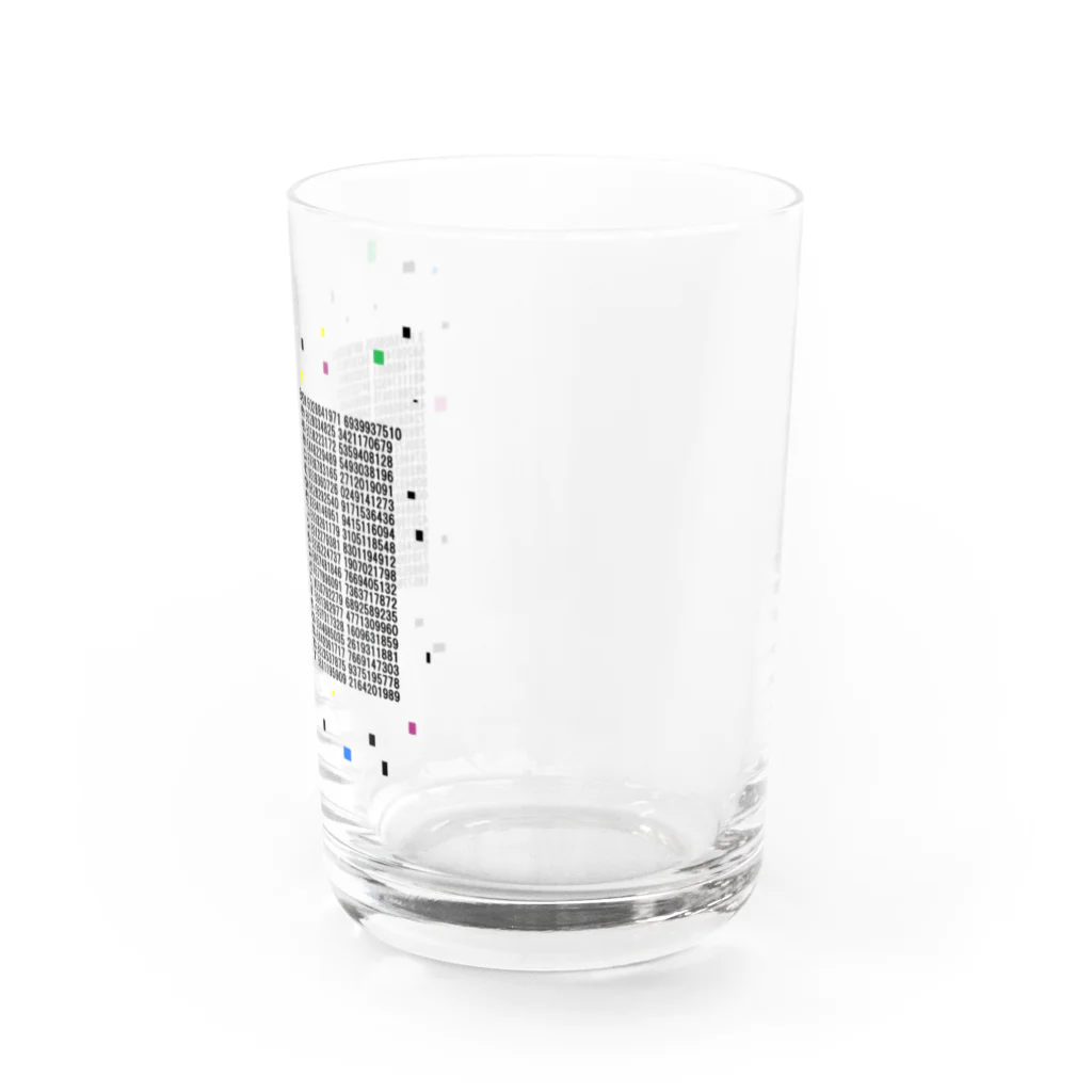 noiSutoaの円周率を1000桁 Water Glass :right