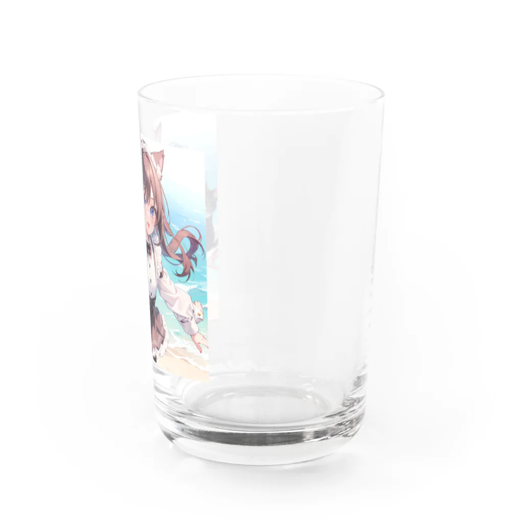 yos-1292583のねこニコばん Water Glass :right