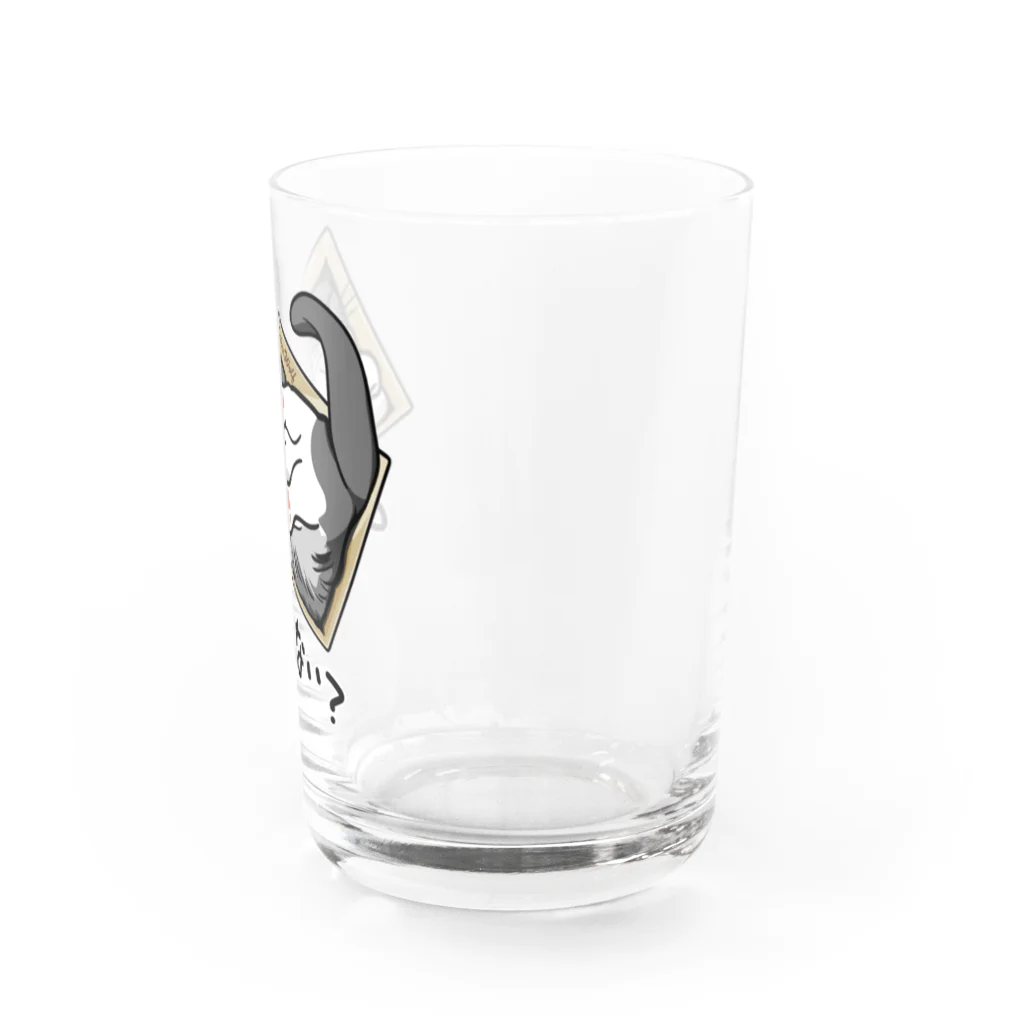 AckeeWolf Art Shopの無理してない？ Water Glass :right