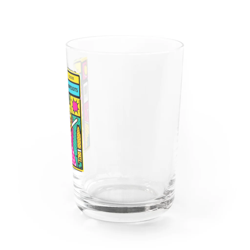 わっふるアートのネオ・シガレットボックス Water Glass :right