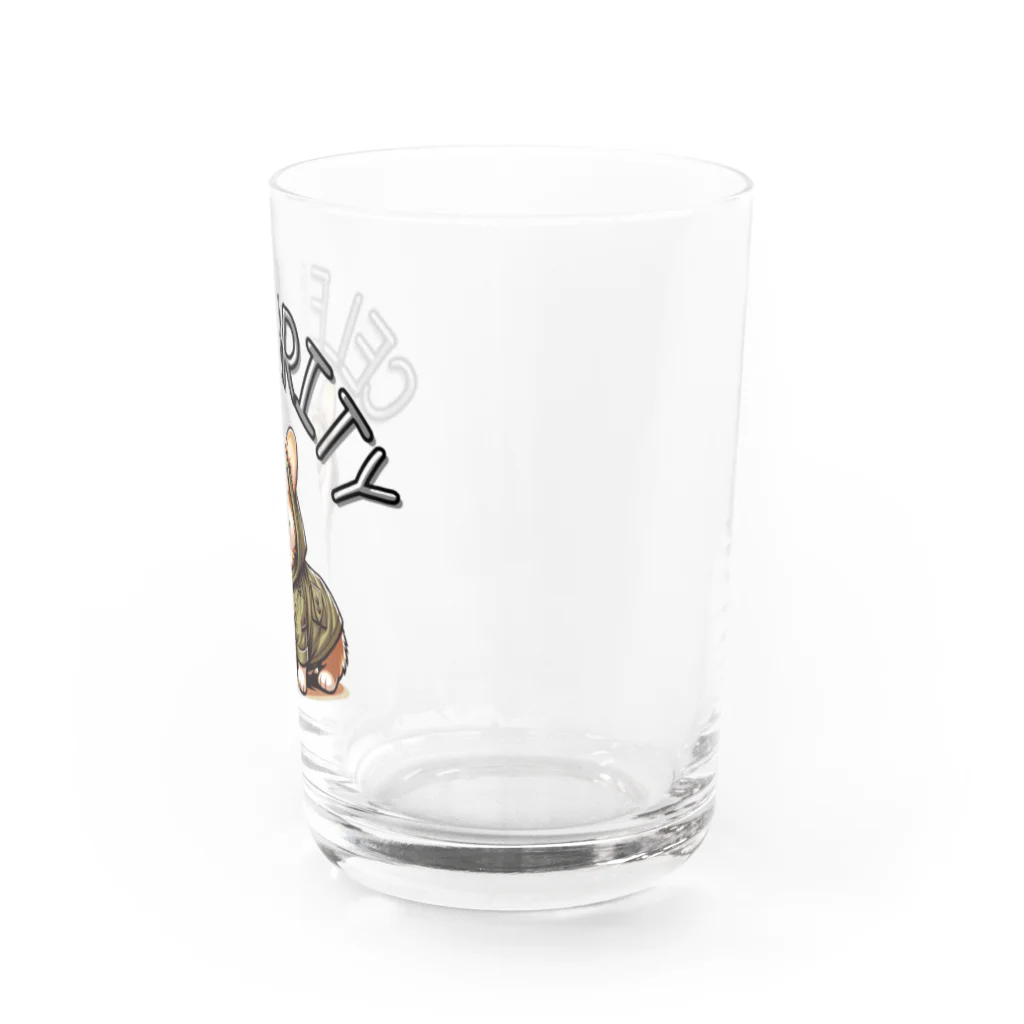 Celebrity Dogs〜セレブリティな犬たち〜のセレブリティ犬　〜コーギー〜 Water Glass :right