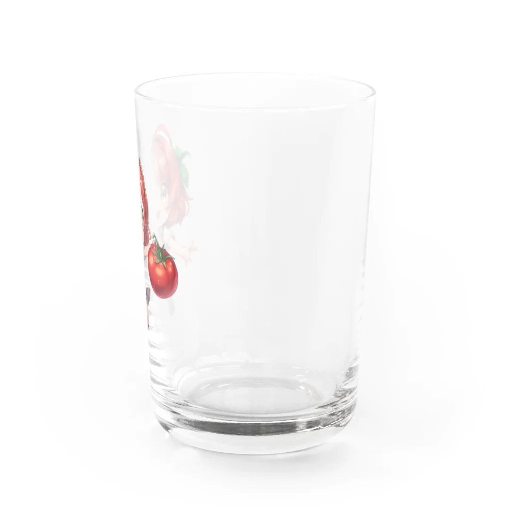 なお by Naos_Azure_Kaleidoscopeの元気なトマミィちゃん Water Glass :right