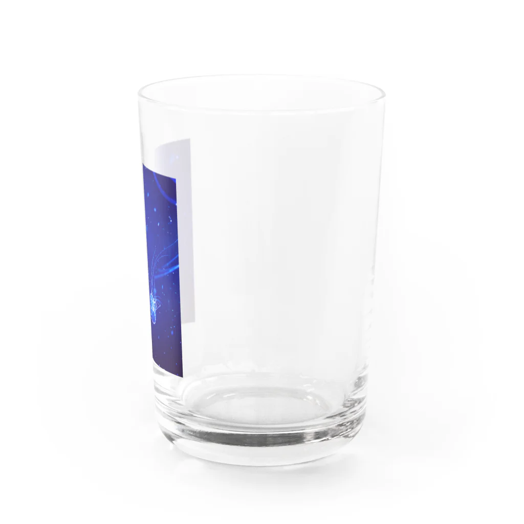 灯り窓の海の月 Water Glass :right