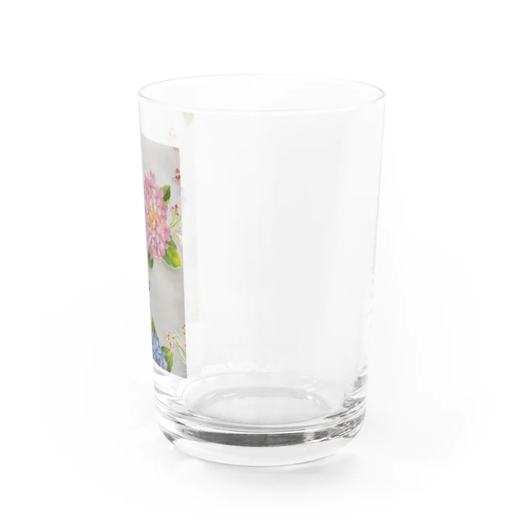 yurisacinの紫陽花 Water Glass :right