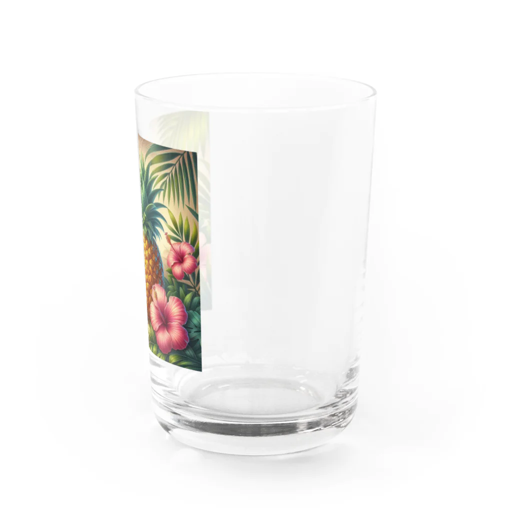 nekorun0215の南国のパイナップル Water Glass :right
