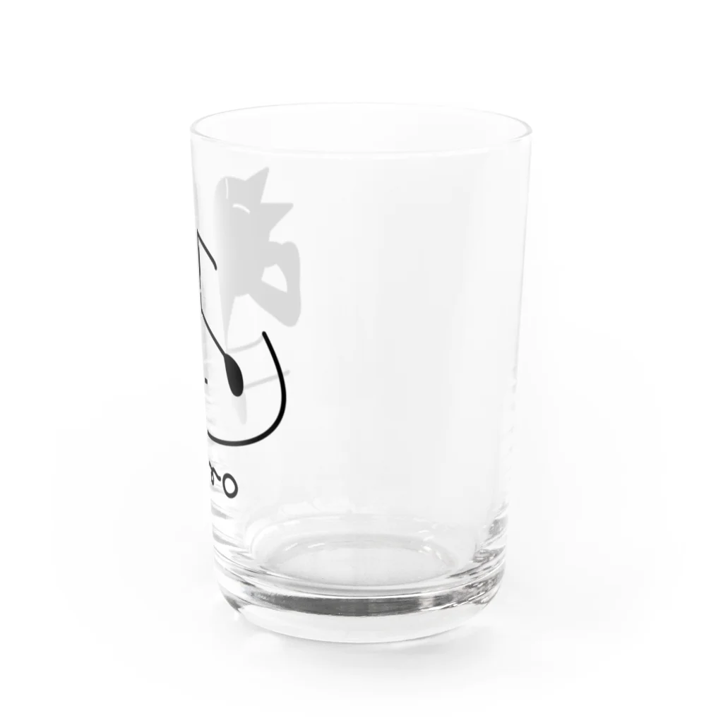 B-catのゴルフ猫 Water Glass :right