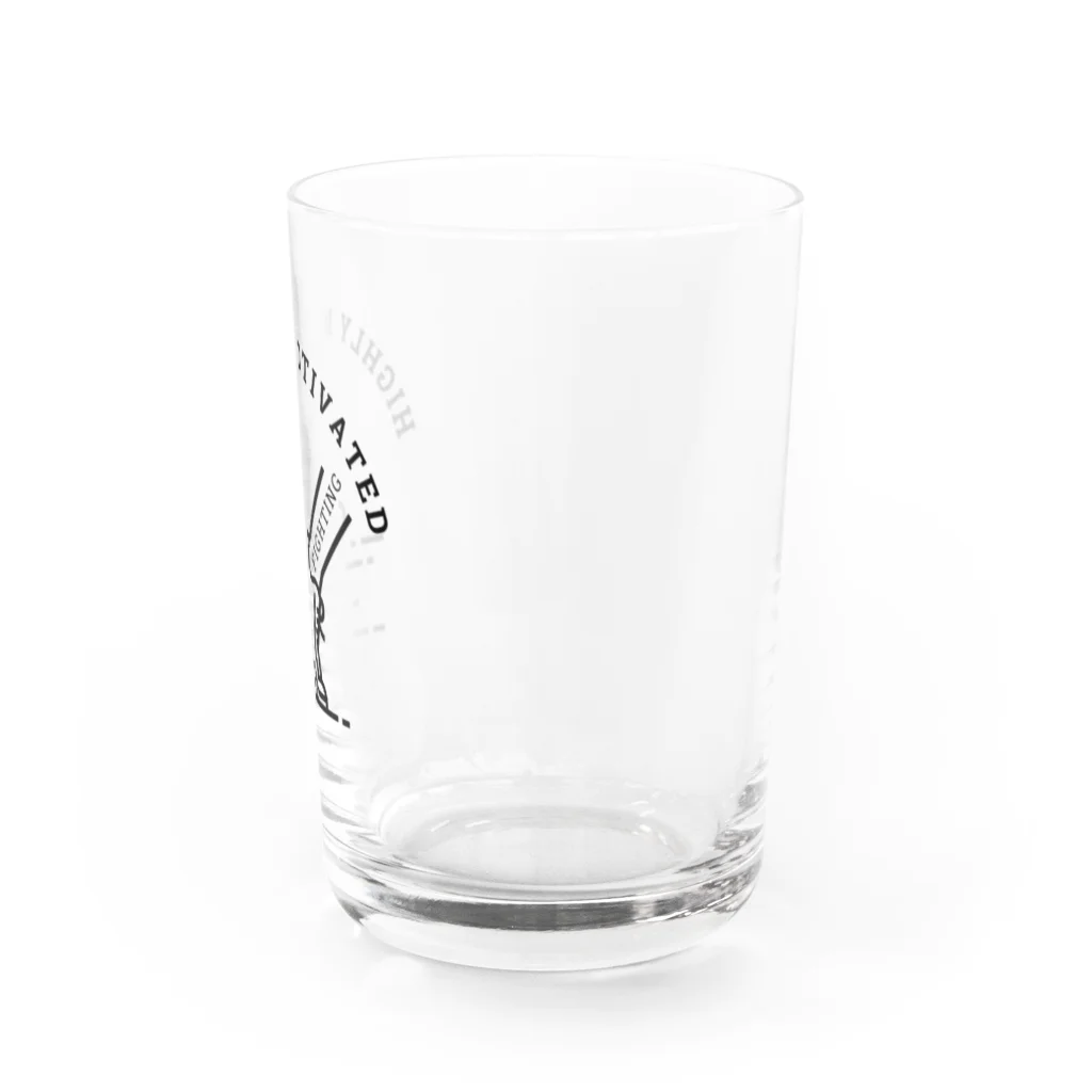 CHIBE86の運動会や競技用♡やる気十分、頑張る！頑張ろう！ Water Glass :right