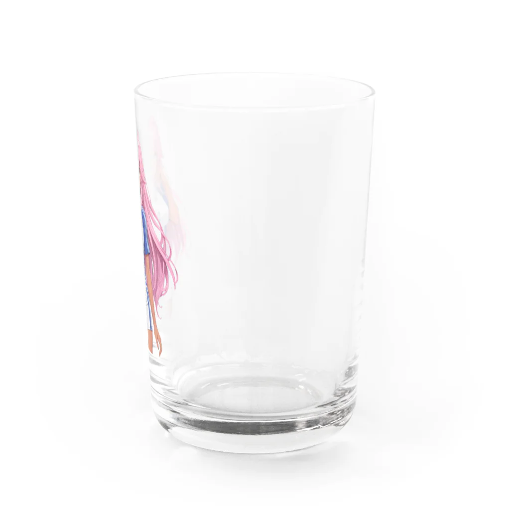 ヴィヴィオのサッカー Water Glass :right