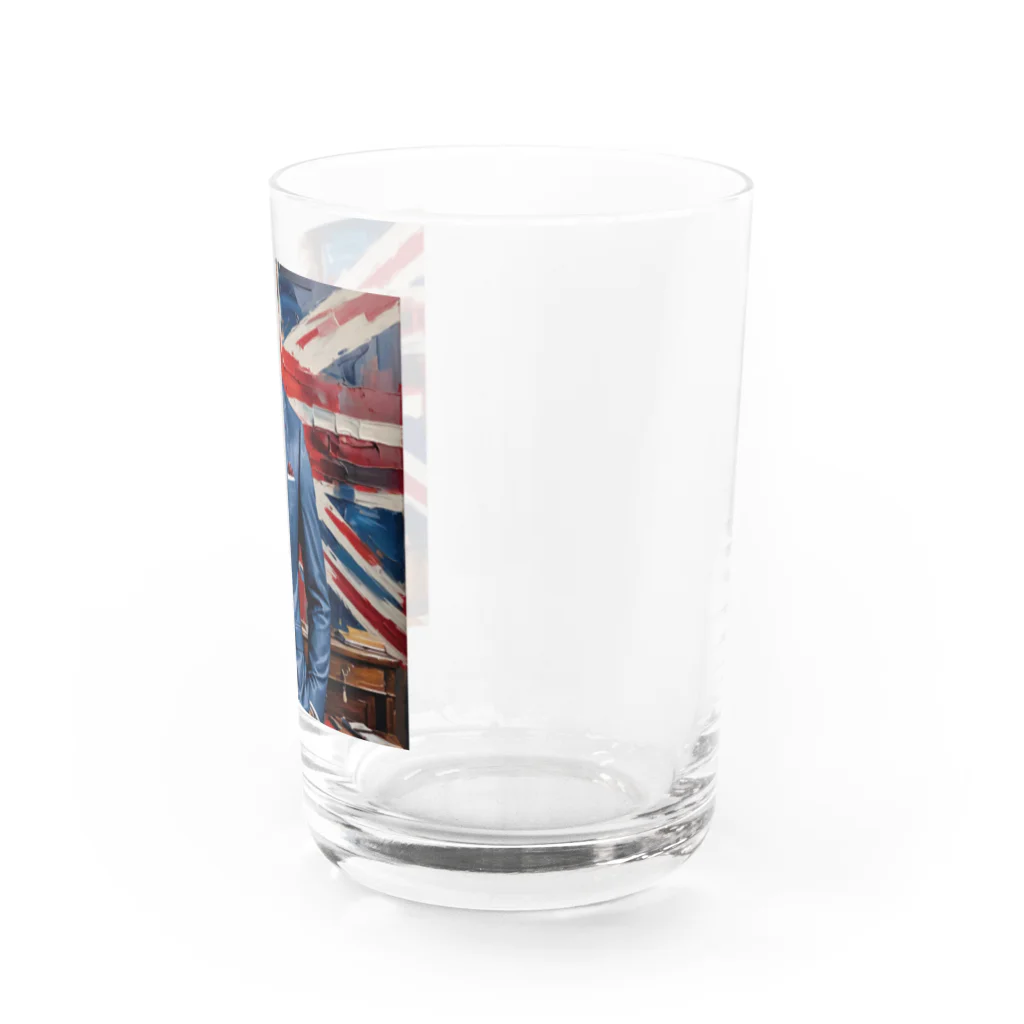 potepokeの"London's finest craftsmanship" Water Glass :right