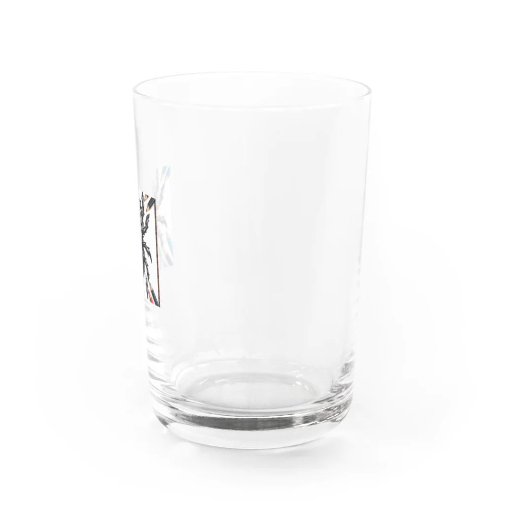 nandAの可愛いクモ柄 Water Glass :right