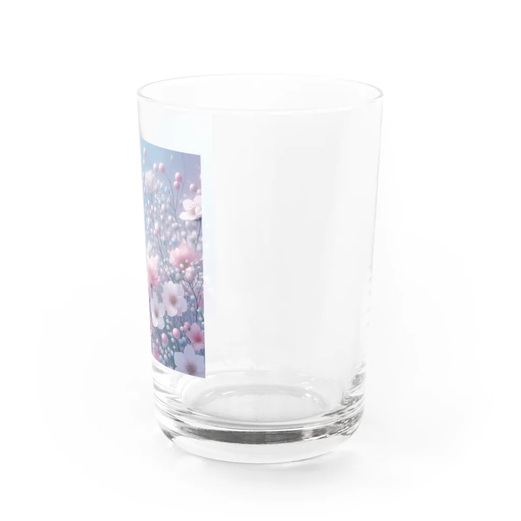 2024billionの花と宝石の妖精4月1 Water Glass :right