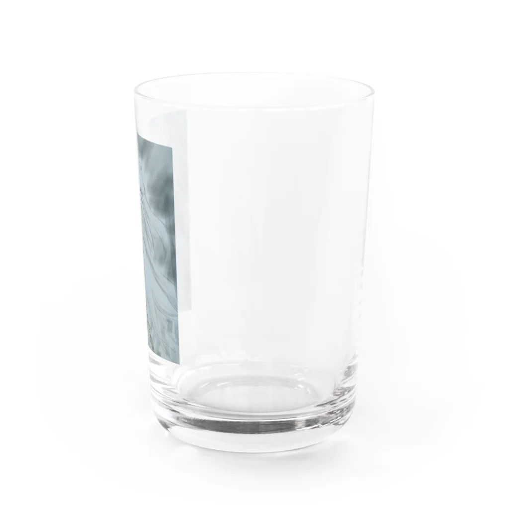 蟾ｪ(ともえ)の機雷クラゲちゃん Water Glass :right