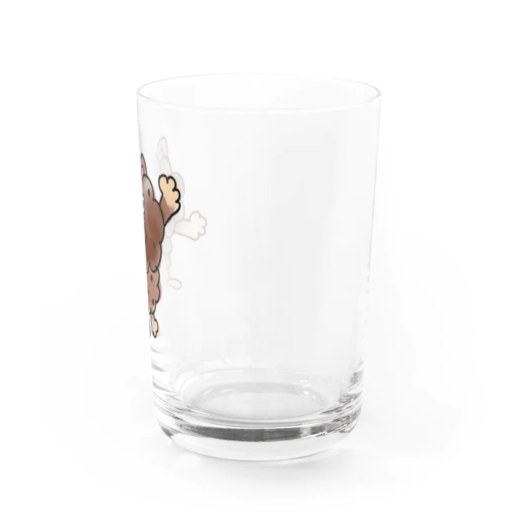 anomimiusのcookiedog ★ chocolate chip  Water Glass :right