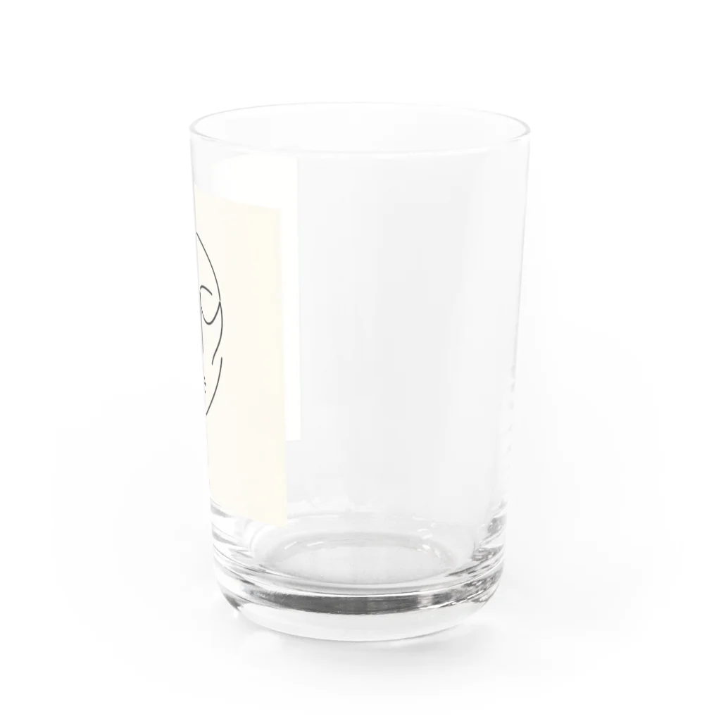 pasupasuの線の人　正面 Water Glass :right