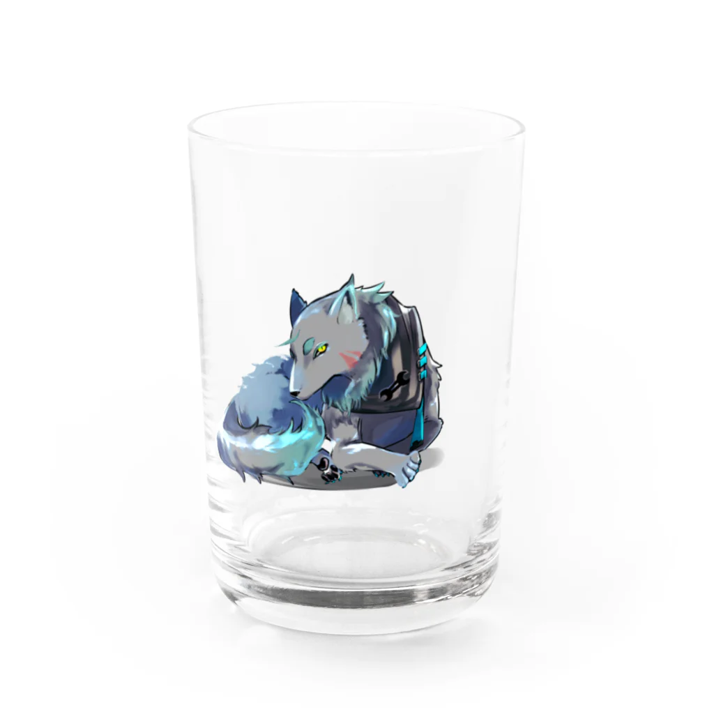 蒼狼レンチ🔧🎴のWolf. Water Glass :right