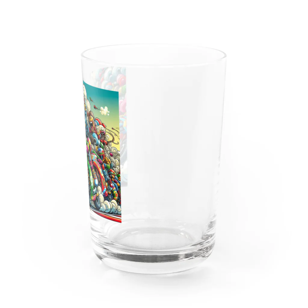 tomuro22のオートバイレース Water Glass :right