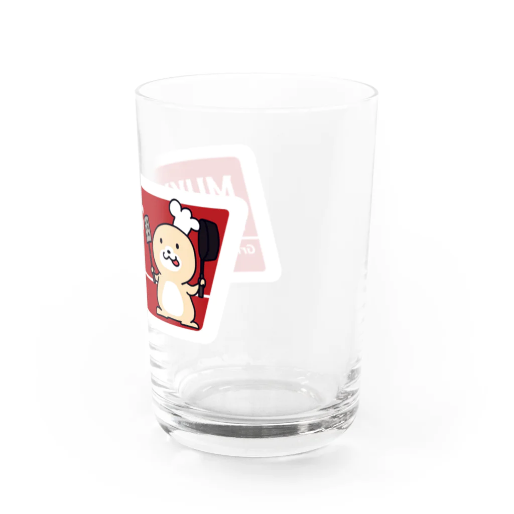 むくむく工房のMUKU'S DINER Water Glass :right