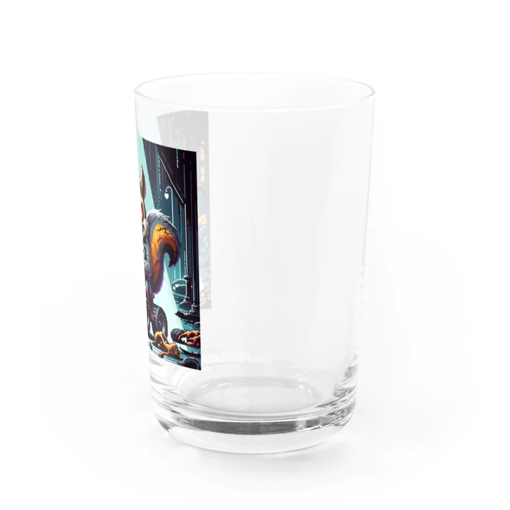 funny-itemsの深夜のドライブ、リスゾンビ君 Water Glass :right