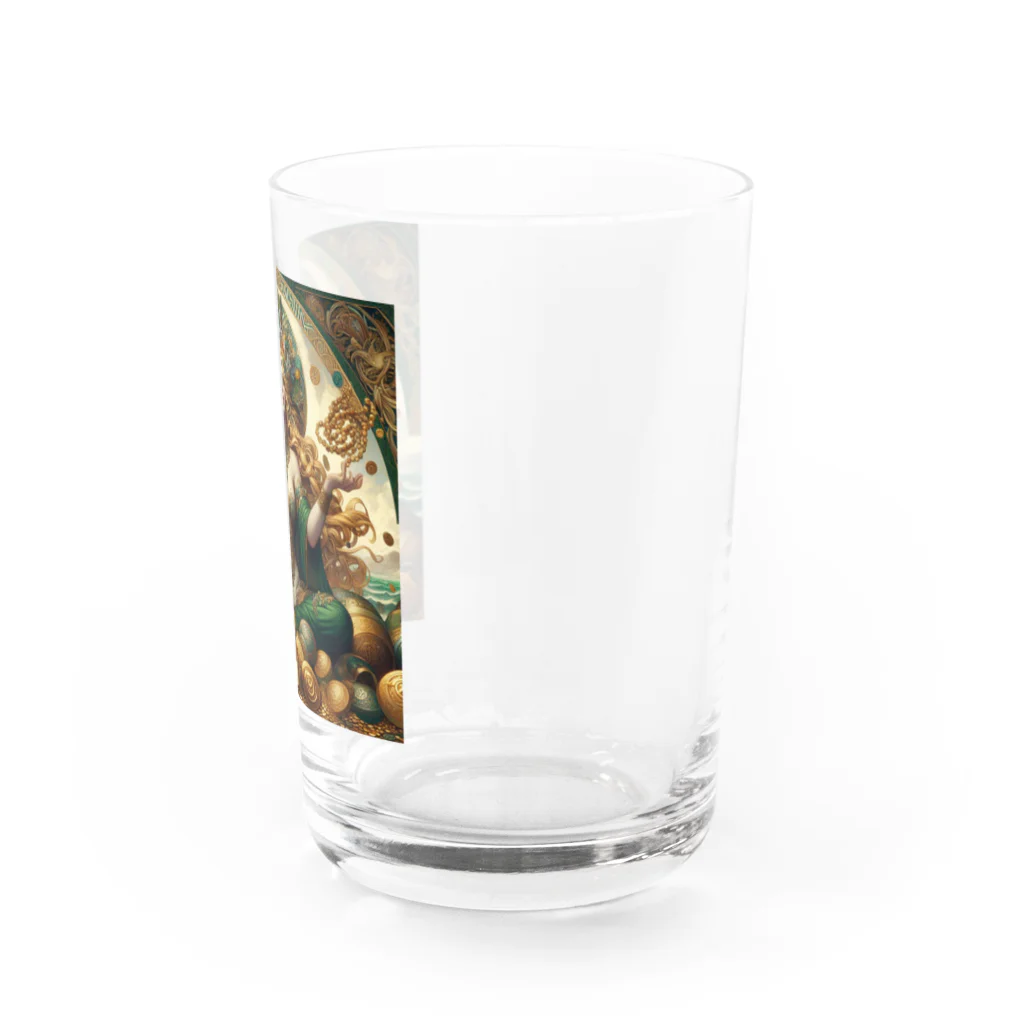 うりこみ屋の豊穣の女神アバンダンティア Water Glass :right