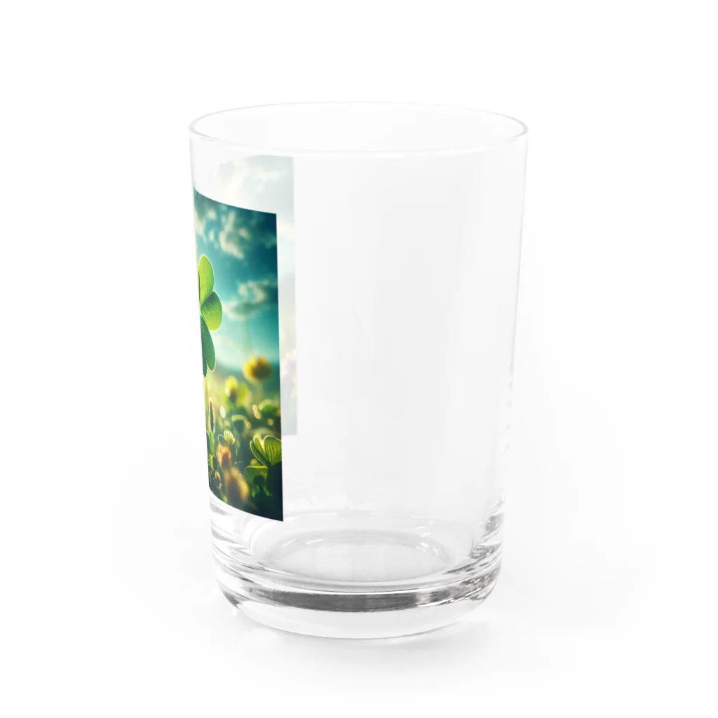 Qten369の幸運体質になろう Water Glass :right