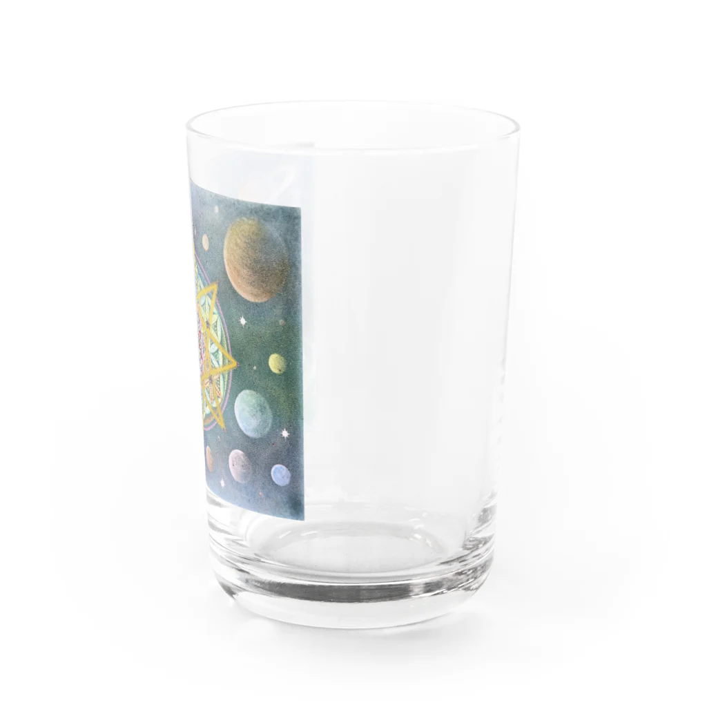 目醒めの魔法陣アーティスト☆岡山紫音のLinaさんの目醒めの魔法陣〜SORA〜 Water Glass :right