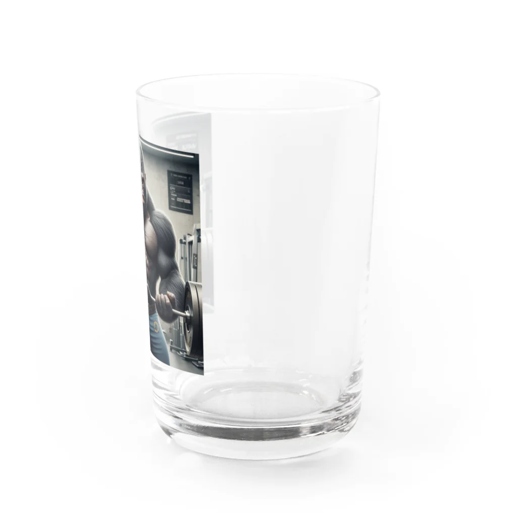 maronchoのゴリマッチョ Water Glass :right