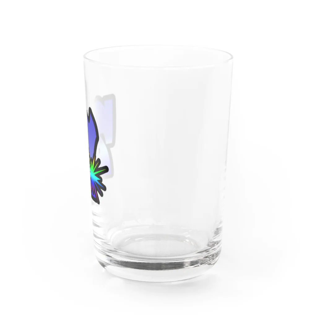 HirockDesignJapanのパチンコ、パチスロTシャツ＠青７図柄 グラス右面