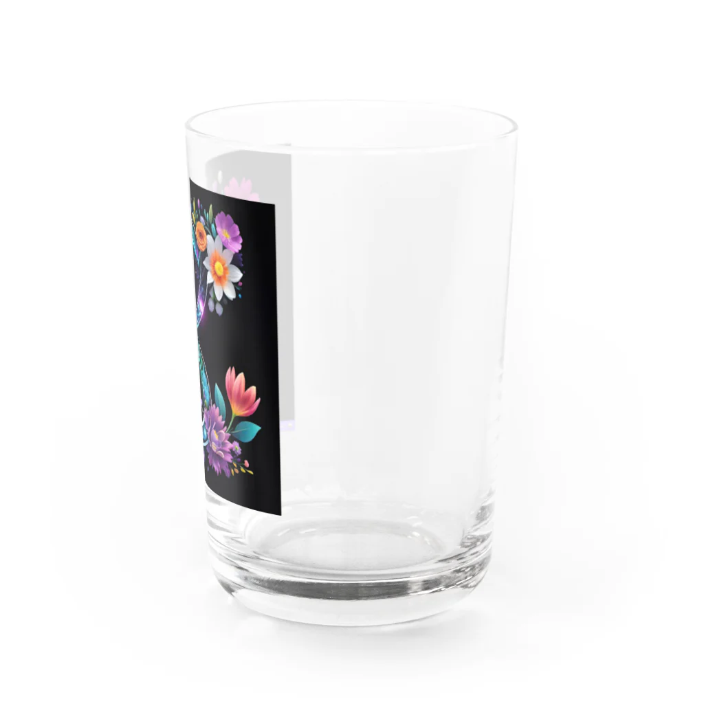 -sorairo-のイニシャル・B Water Glass :right