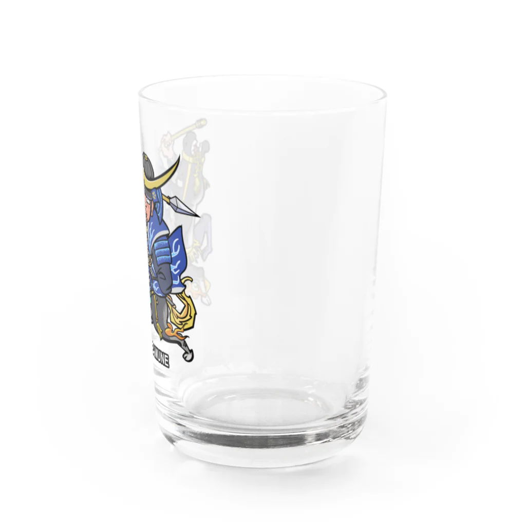 freehandの伊達　政宗 Water Glass :right