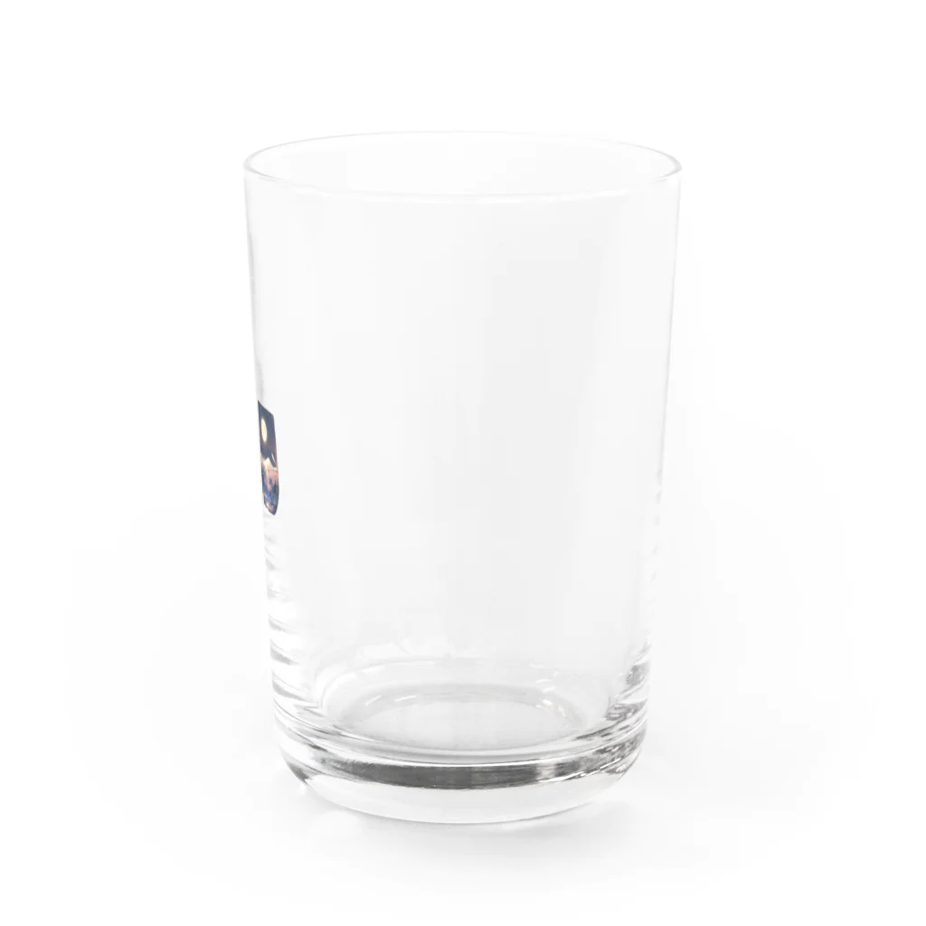 suke-maruruのグラスの中に浮かぶ月明かり Water Glass :right