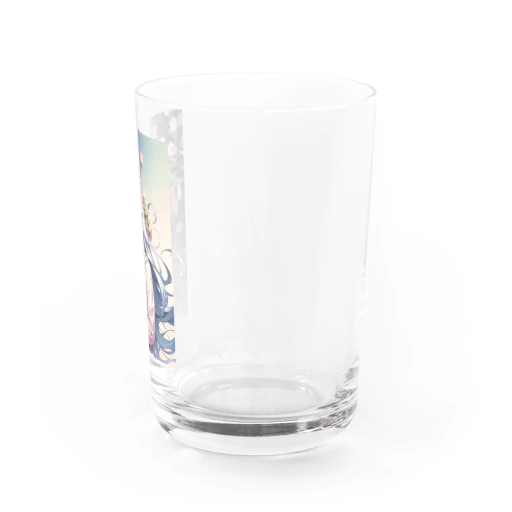 🐋うくはのお店の花と君7 Water Glass :right