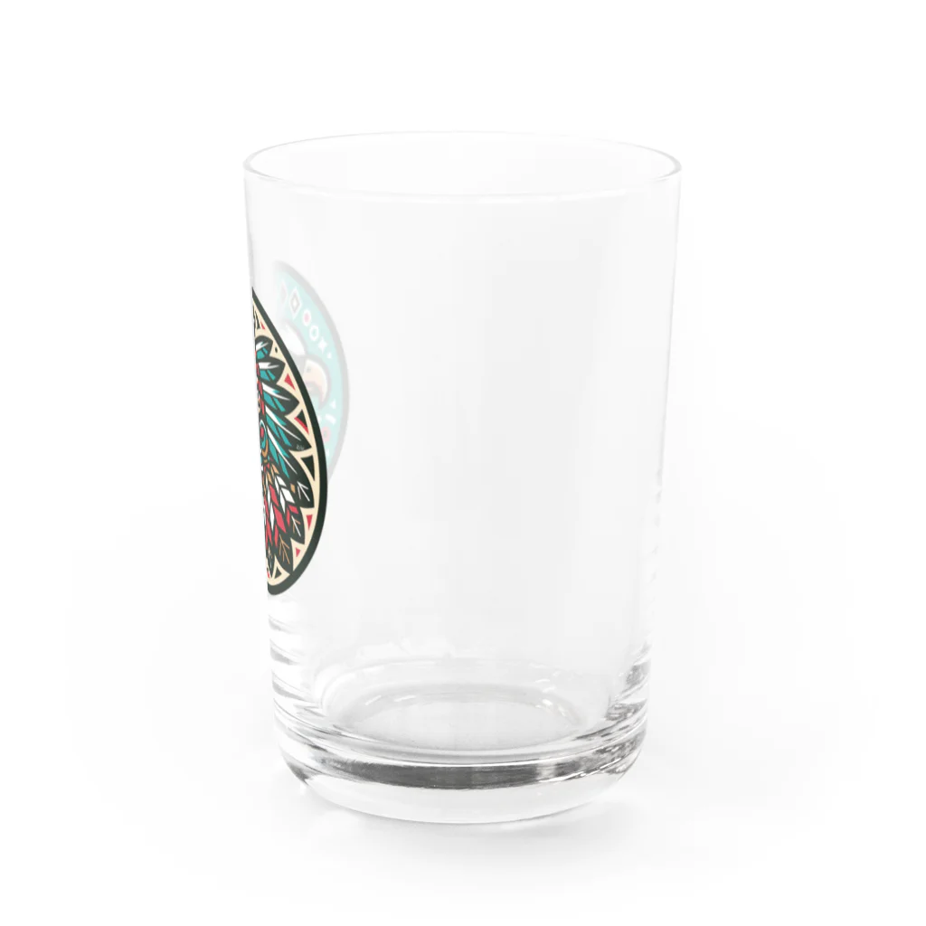 lblのNative American eagle Water Glass :right