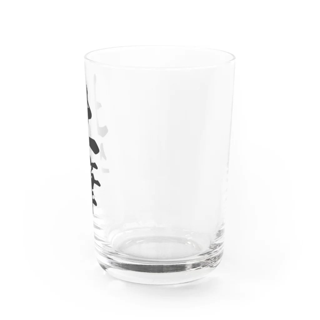 着る文字屋の土筆 Water Glass :right