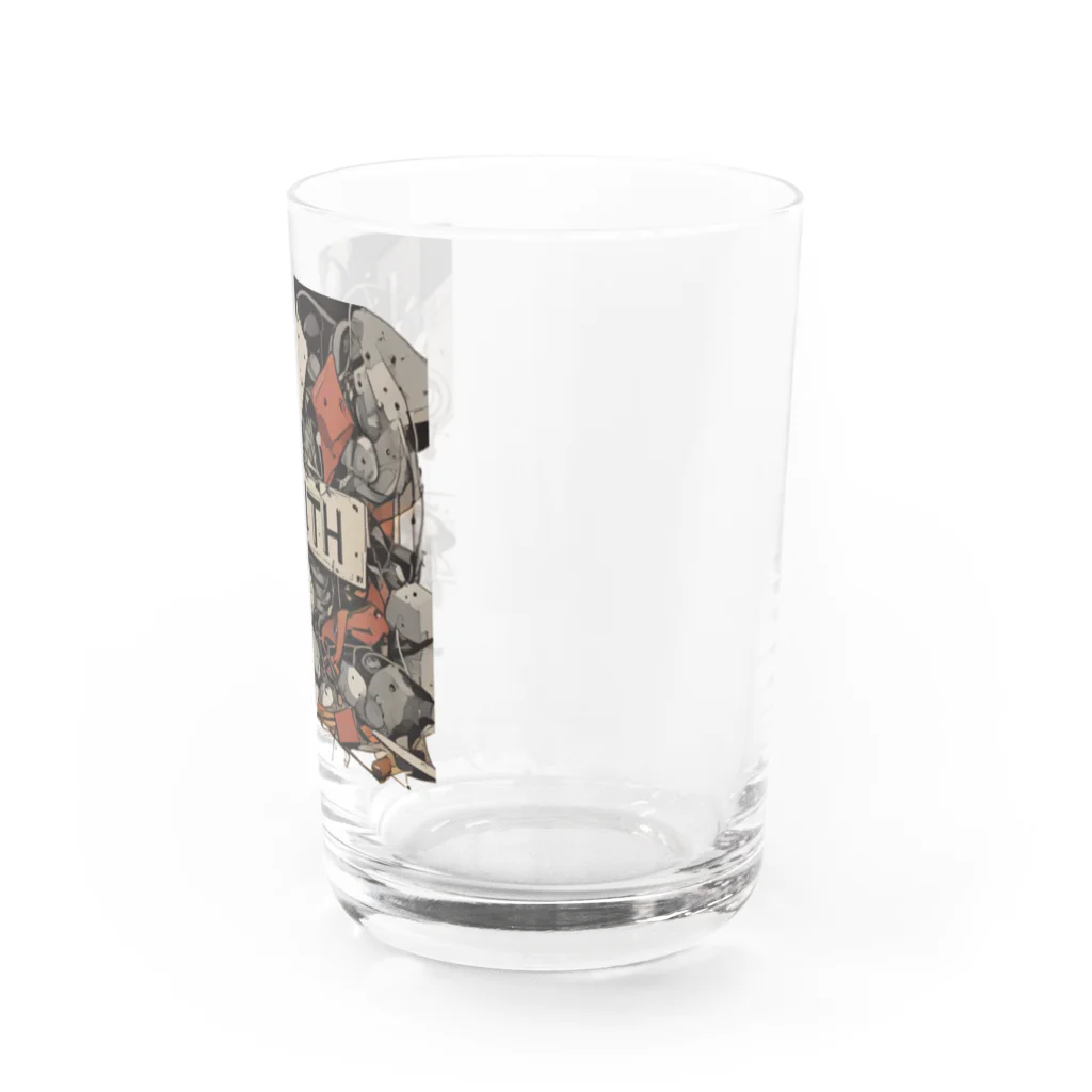 River book designの「【短編】『お月見』」 Water Glass :right