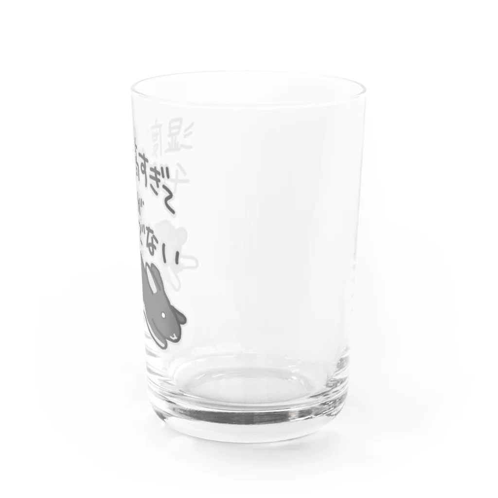 ミナミコアリクイ【のの】の湿度高すぎ【うさぎ】 Water Glass :right