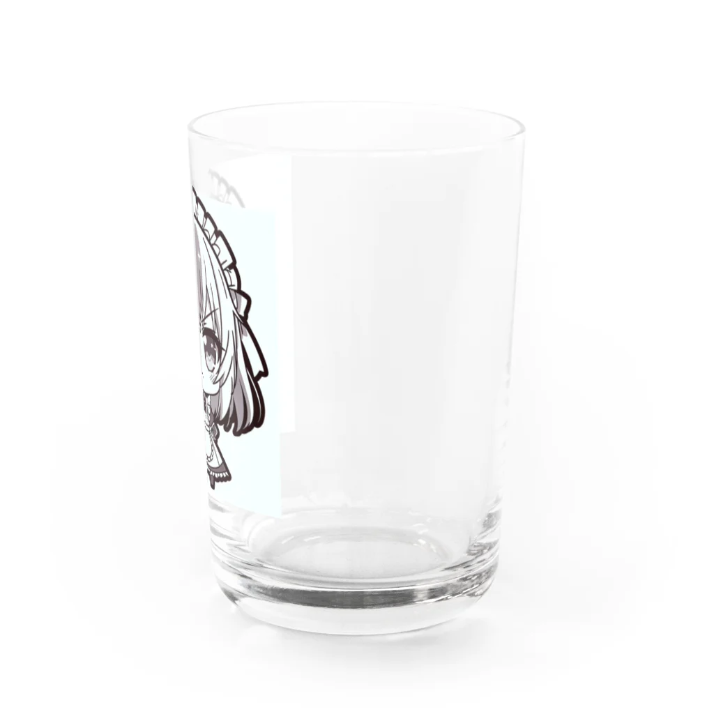 のかのかわいいメイドさん Water Glass :right