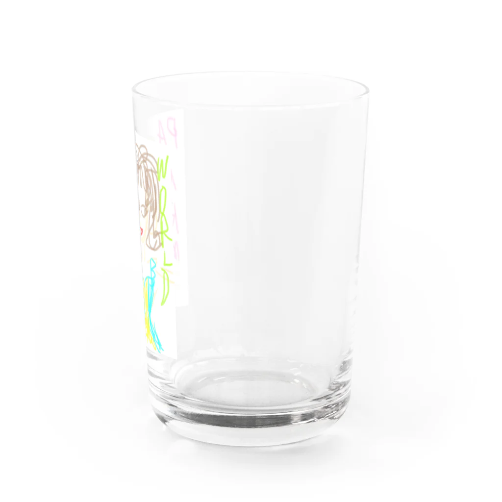 panoramaworldのPANOちゃん Water Glass :right