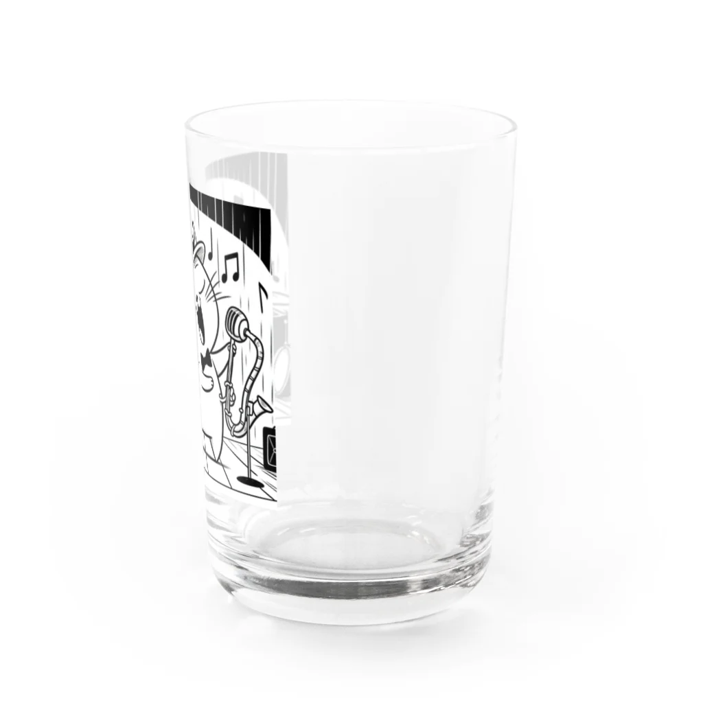 age3mのジャズボーカルキャット Water Glass :right