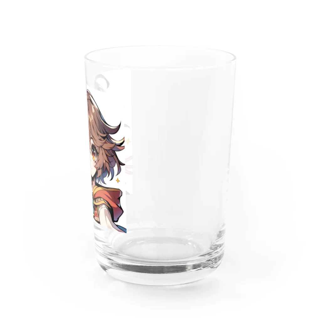 リリアのファンタジーのセーラー服のリリア Water Glass :right