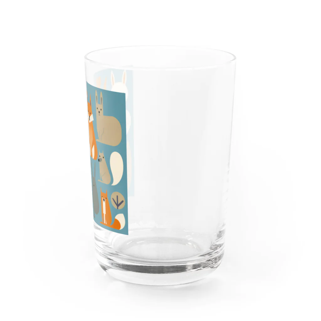 コラソンのお店のアニマルズ−２ Water Glass :right