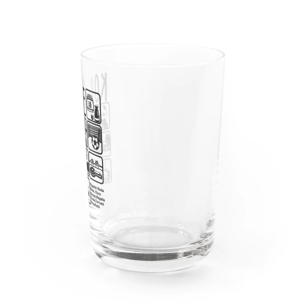 アモズクリエイトのKOBEデザインglass Water Glass :right