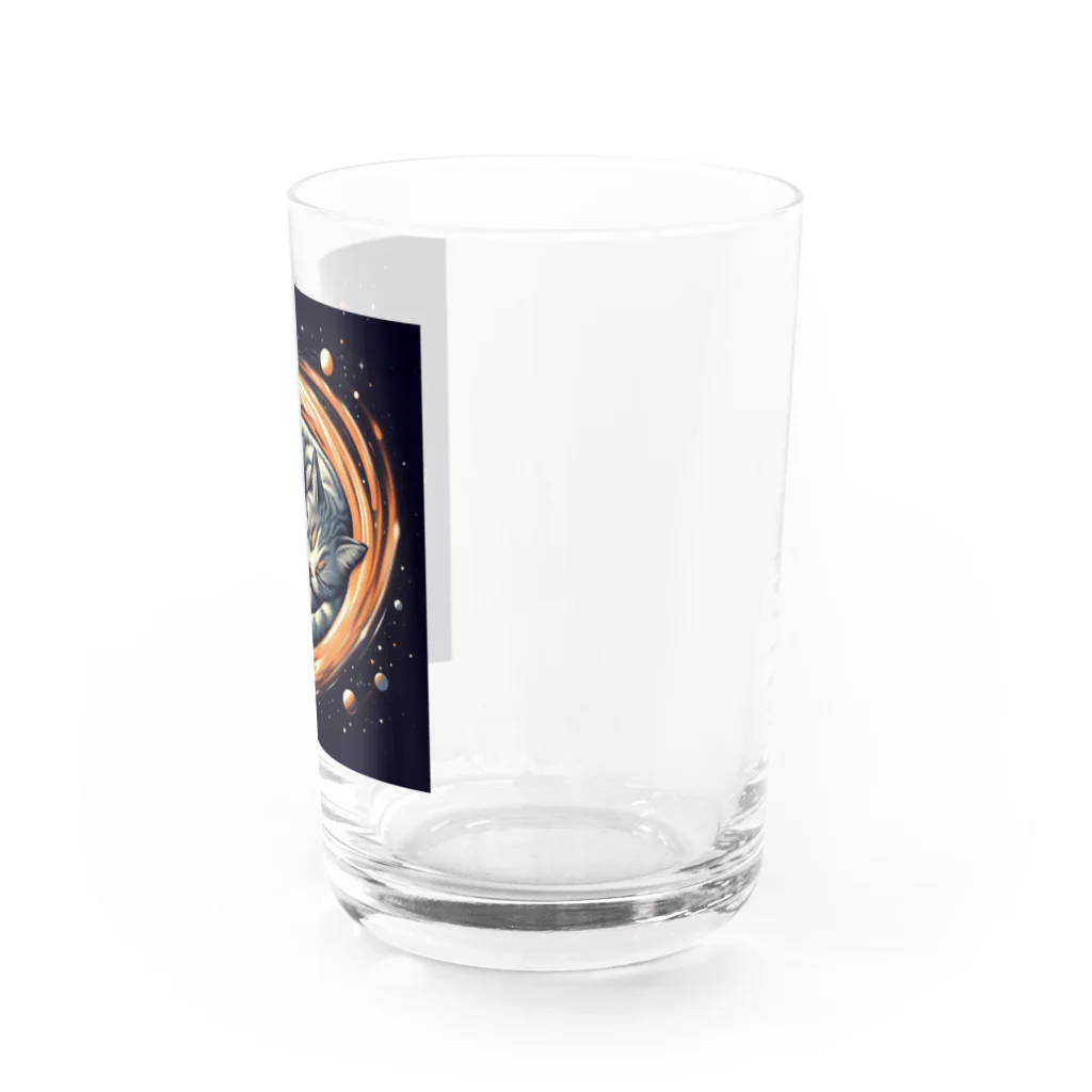 ソルブラインの宇宙空間漂う「プック」 Water Glass :right