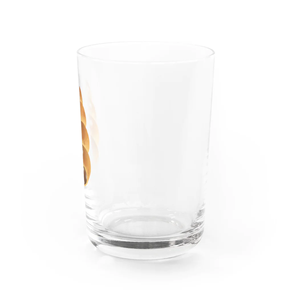 mocaのチョココロネ Water Glass :right