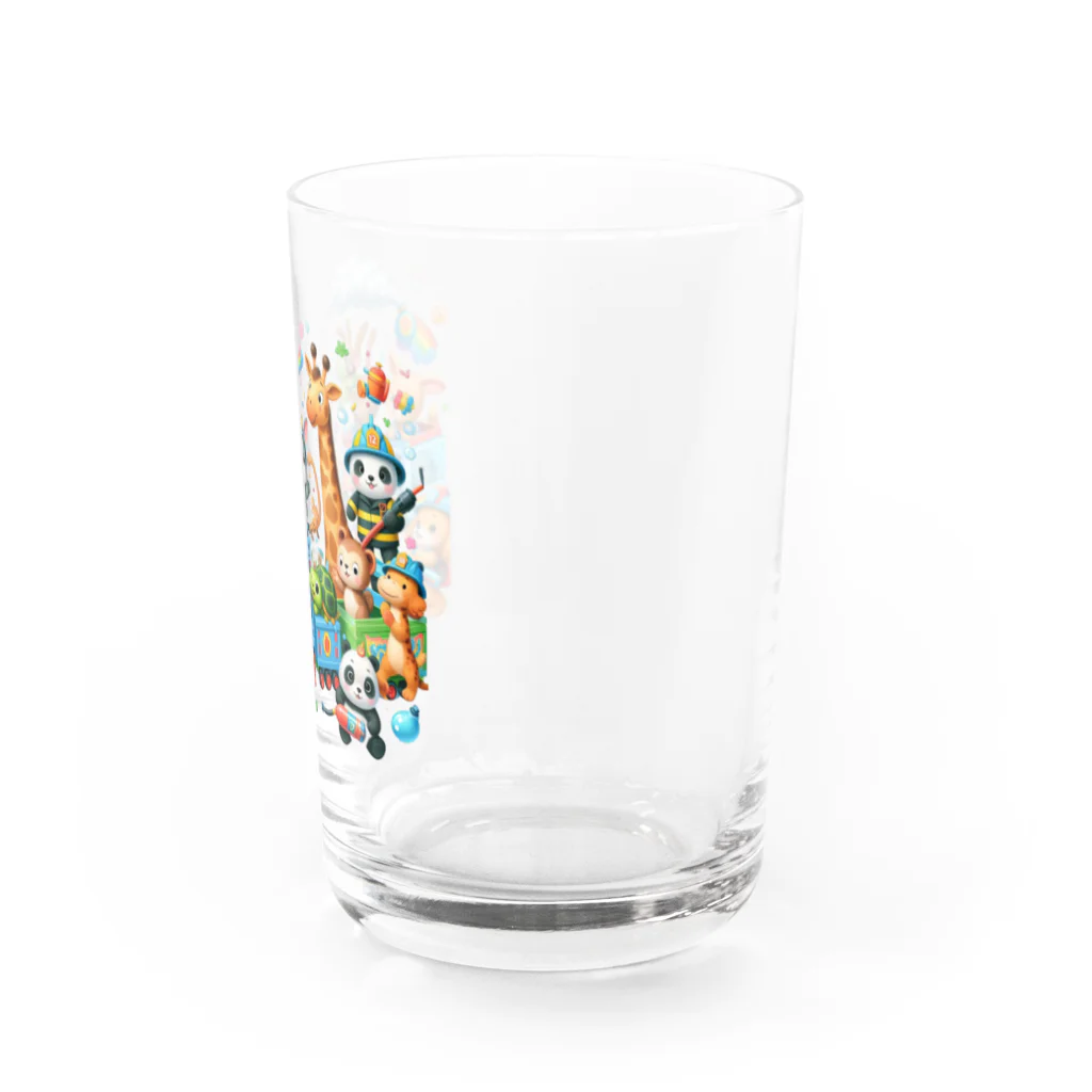 nail_aphroditeのあにまる消防隊 Water Glass :right
