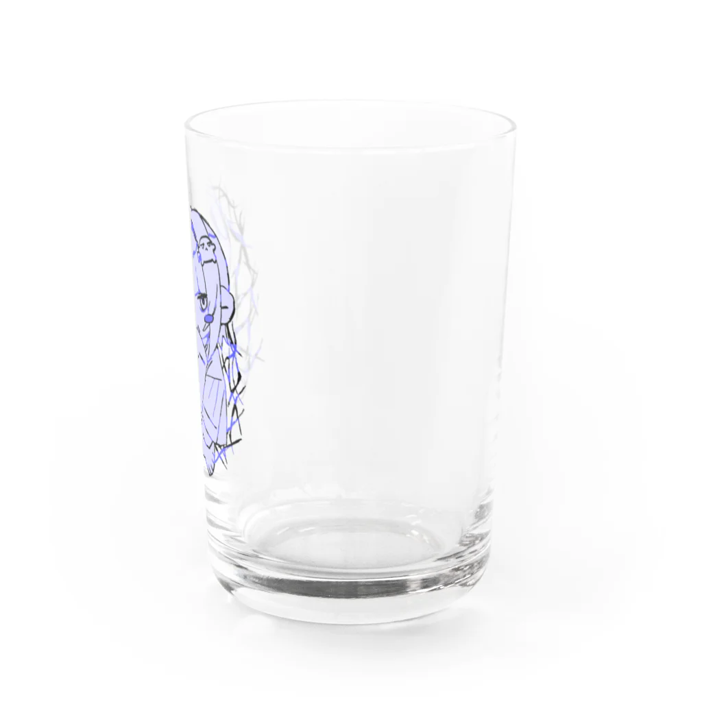 かん田本舗のもちもちブルー Water Glass :right