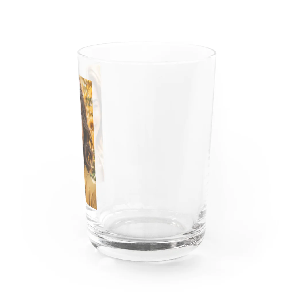 saoc11039のひまわり Water Glass :right