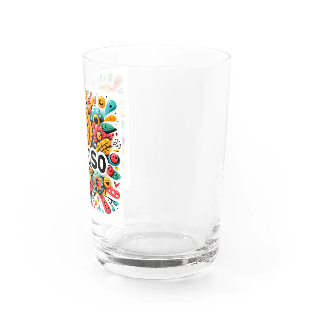 GOLDex358のえがお✨ Water Glass :right