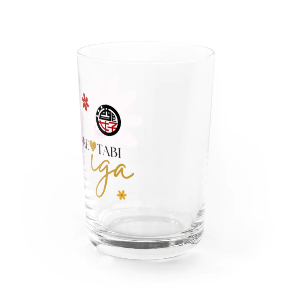 日本酒女子普及委員会29ショップのイガデサケタビグッズ Water Glass :right