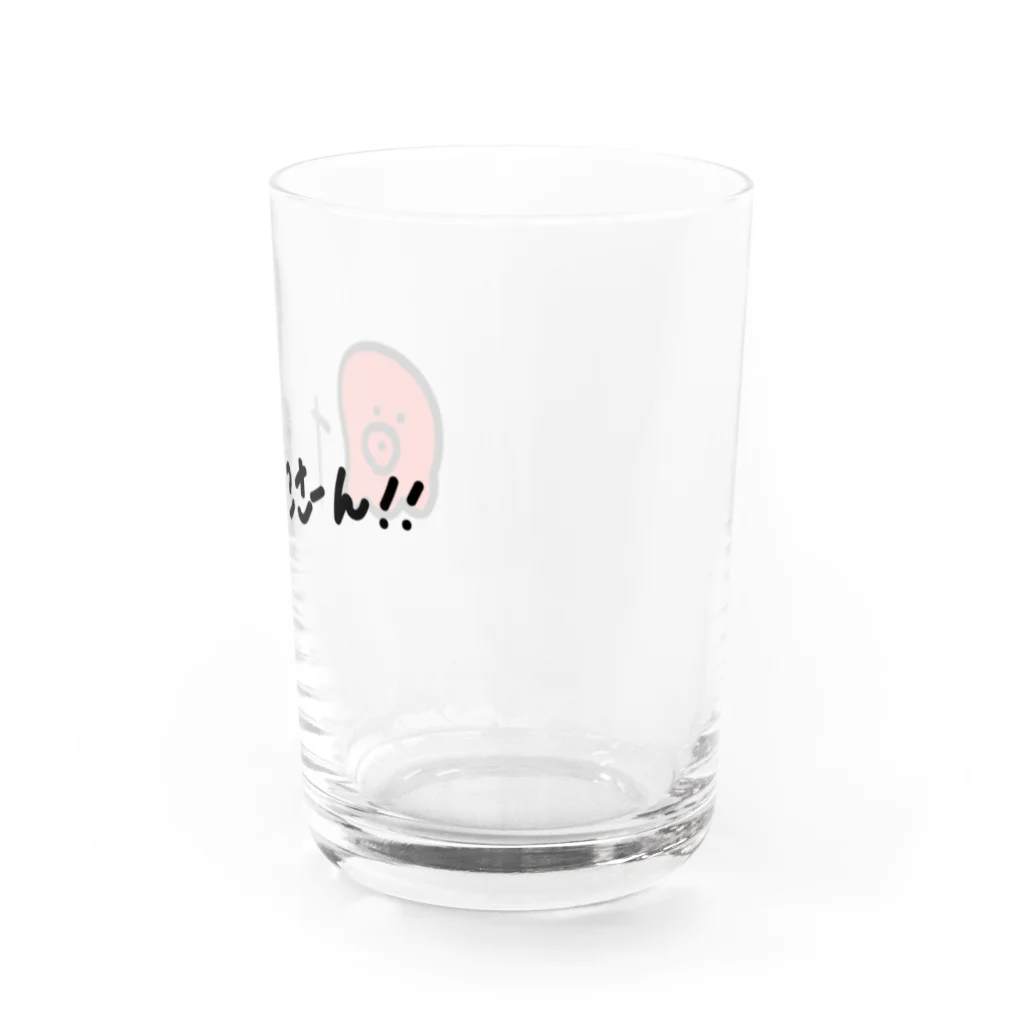 覚醒ちゃんshopのたこさーん！！ Water Glass :right