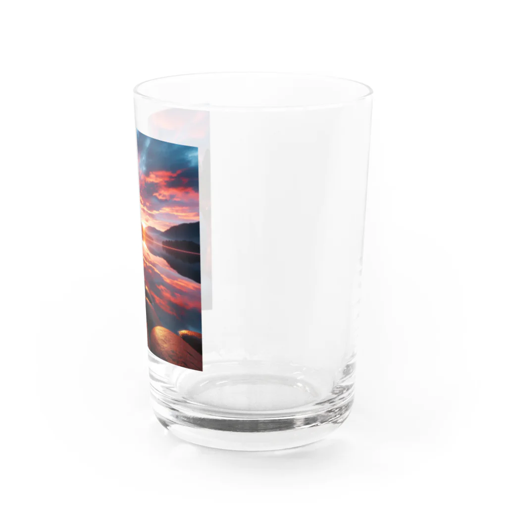 yos-1292583のねこニコばん Water Glass :right